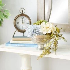 8" Silver Iron Traditional Planter -Michaels Shop D369894S 6