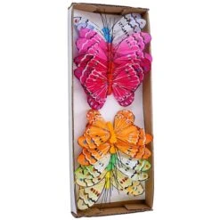 Reliant 4" Assorted Butterflies #3, 12ct.