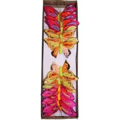 Reliant 2.5" Assorted Butterflies, 12ct.