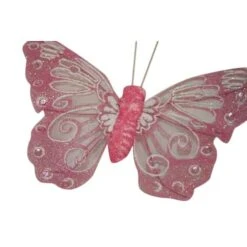 Reliant 6" Assorted Glitter Butterflies, 12ct.