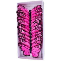 Reliant 5" Pink Butterflies, 12ct.