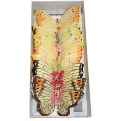 Reliant 5" Assorted Yellow Butterflies, 12ct.