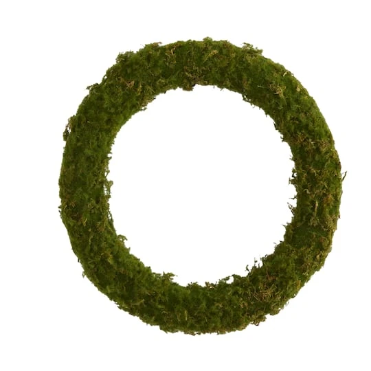 20" Green Moss Wreath 2 20" Green Moss Wreath - Image 2