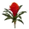14" Bromeliad Artificial Flower (Set Of 8)