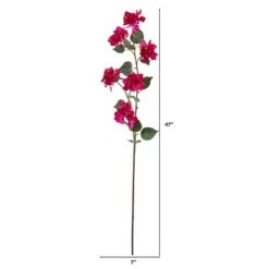 47'' Bougainvillea Artificial Flower Spray, 4ct. Orchid 7 47'' Bougainvillea Artificial Flower Spray, 4ct. Orchid -Michaels Shop D386526S 2