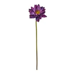 Lotus Flower Stems, 4ct. Purple