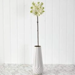 32'' Lilac Artificial Flower Stem, 4ct. White 7 32'' Lilac Artificial Flower Stem, 4ct. White -Michaels Shop D386733S 3