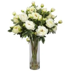 Giant Peony Silk Flower Arrangement -Michaels Shop D387038S 1 1