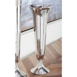 14" Silver Aluminum Traditional Vase 15 14" Silver Aluminum Traditional Vase -Michaels Shop D404774S 7