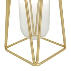 CosmoLiving By Cosmopolitan 9" Gold Modern Iron Vase Set 15 CosmoLiving By Cosmopolitan 9" Gold Modern Iron Vase Set -Michaels Shop D405031S 5