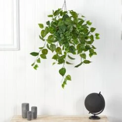 2.5ft. Philodendron Artificial Plant In Hanging Basket -Michaels Shop D478478S 3