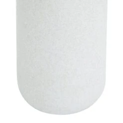CosmoLiving By Cosmopolitan White Stoneware Contemporary Vase, 15" X 12" -Michaels Shop D490062S 4