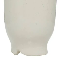 White Ceramic Coastal Vase, 18" X 11" X 11" -Michaels Shop D490067S 6