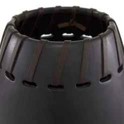 Set Of 2 Black Stoneware Modern Vase, 16", 13" -Michaels Shop D490078S 3