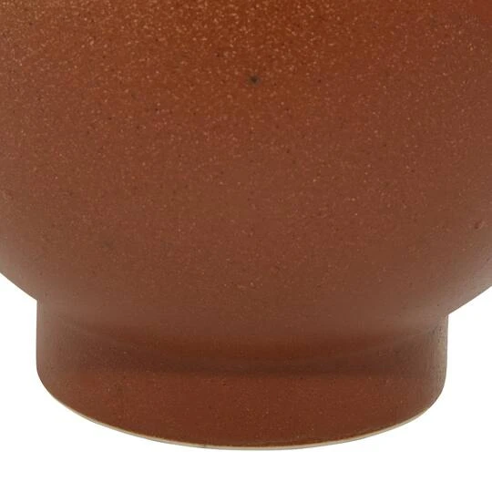 Set Of 2 Tan Ceramic Modern Vase 12", 11" 7 Set Of 2 Tan Ceramic Modern Vase 12", 11" - Image 7