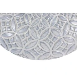 White Porcelain Coastal Style Vase, 9" X 10" -Michaels Shop D492387S 4