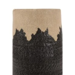 Set Of 2 Black Porcelain Contemporary Vase, 7" X 12" 14 Set Of 2 Black Porcelain Contemporary Vase, 7" X 12" -Michaels Shop D492399S 4