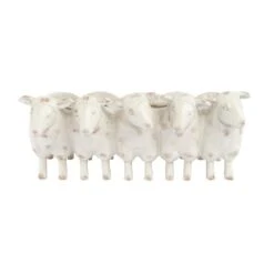 Hello Honey® White 13" Sheep Planter