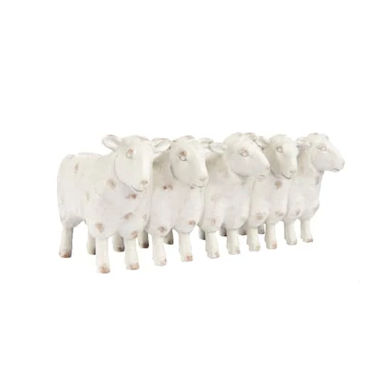 Hello Honey® White 13" Sheep Planter 5 Hello Honey® White 13" Sheep Planter - Image 5