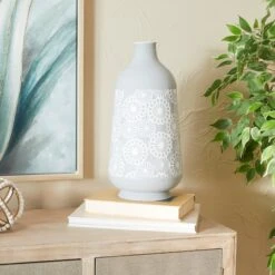 16" Gray Iron French Country Vase -Michaels Shop D494172S 7