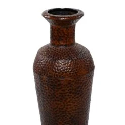Set Of 3 Brown Metal Traditional Vase, 50", 35", 26" 16 Set Of 3 Brown Metal Traditional Vase, 50", 35", 26" -Michaels Shop D494175S 6