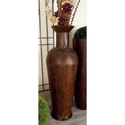 Set Of 3 Brown Metal Traditional Vase, 50", 35", 26" 19 Set Of 3 Brown Metal Traditional Vase, 50", 35", 26" -Michaels Shop D494175S 9