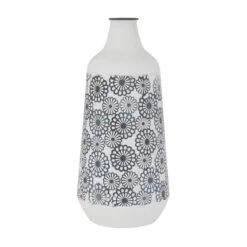 White Iron French Country Vase, 22" X 10" X 10" -Michaels Shop D494201S 2