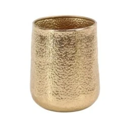 Set Of 3 Gold Aluminum Glam Planter, 12", 16", 20" -Michaels Shop D501361S 3