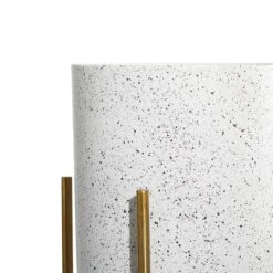 Set Of 2 Gold Metal Contemporary Planter, 39", 46" 14 Set Of 2 Gold Metal Contemporary Planter, 39", 46" -Michaels Shop D501375S 5