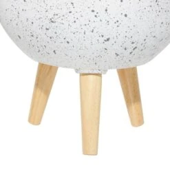 Set Of 2 White MgO Contemporary Planter 17", 15" -Michaels Shop D501394S 3