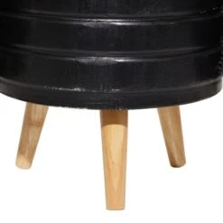 CosmoLiving By Cosmopolitan Set Of 3 Black MgO Planter 18", 16", 15" -Michaels Shop D501412S 5