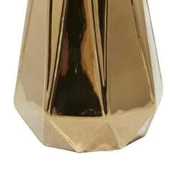 Set Of 3 Gold Stoneware Glam Vase, 7", 11", 15" -Michaels Shop D502649S 7