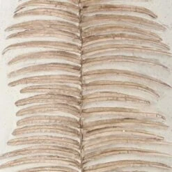 White Polystone Boho Style Vase, 25" X 9" X 8" -Michaels Shop D502654S 3