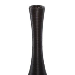 Brown Rattan Coastal Style Vase, 48" X 12" X 12" 14 Brown Rattan Coastal Style Vase, 48" X 12" X 12" -Michaels Shop D502657S 5