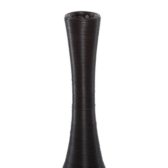 Brown Rattan Coastal Style Vase, 48" X 12" X 12" 6 Brown Rattan Coastal Style Vase, 48" X 12" X 12" - Image 6
