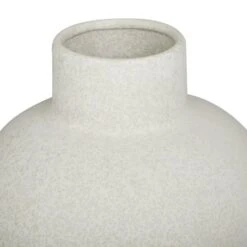 CosmoLiving By Cosmopolitan White Ceramic Modern Vase, 8" X 12" -Michaels Shop D507793S 3