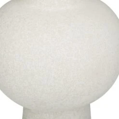 CosmoLiving By Cosmopolitan White Ceramic Modern Vase, 8" X 12" -Michaels Shop D507793S 4