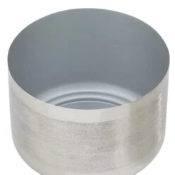 CosmoLiving By Cosmopolitan Iron Modern Planter Set Silver -Michaels Shop D511416S 4