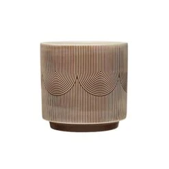 Hello Honey® 6" Textured Stoneware Planter