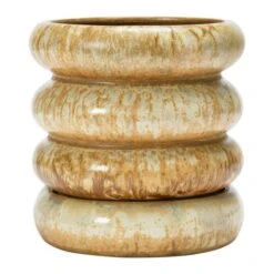 Hello Honey® 5'' Stoneware Planter With Saucer 8 Hello Honey® 5'' Stoneware Planter With Saucer -Michaels Shop D588014S 2