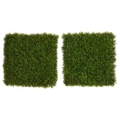Plum Pine Artificial Wall Mats, 2ct.