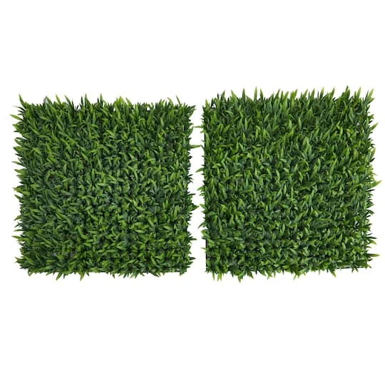 Artificial Grass Wall Mats, 2ct. 1 Artificial Grass Wall Mats, 2ct.