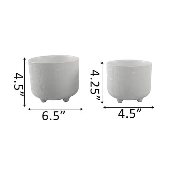 Flora Bunda® Hiero Footed Planter Set 4 Flora Bunda® Hiero Footed Planter Set - Image 4