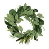 22" Eucalyptus & Magnolia Leaf Wreath