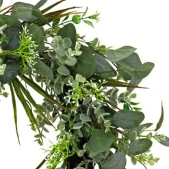 22" Eucalyptus & Grass Wreath 8 22" Eucalyptus & Grass Wreath -Michaels Shop D613411S 3