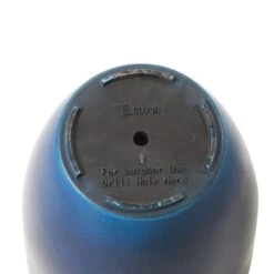 Glitzhome® 17" Eco-Friendly Oversized Faux Ceramic Tall Bowl Planters, 2ct. Cobalt Blue -Michaels Shop D622964S 17