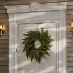 35" Green Fern Wreath 7 35" Green Fern Wreath -Michaels Shop D625765S 2