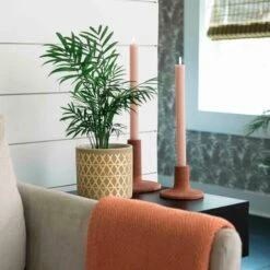 Hello Honey® Gold Stoneware Pots With Geometric Pattern Set -Michaels Shop D722073S 2