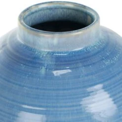 21" Blue Ceramic Bubble Inspired Ombre Vase 11 21" Blue Ceramic Bubble Inspired Ombre Vase -Michaels Shop D758502S 5