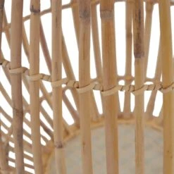 15" Bamboo Handmade Open Frame Round Vase -Michaels Shop D758506S 4